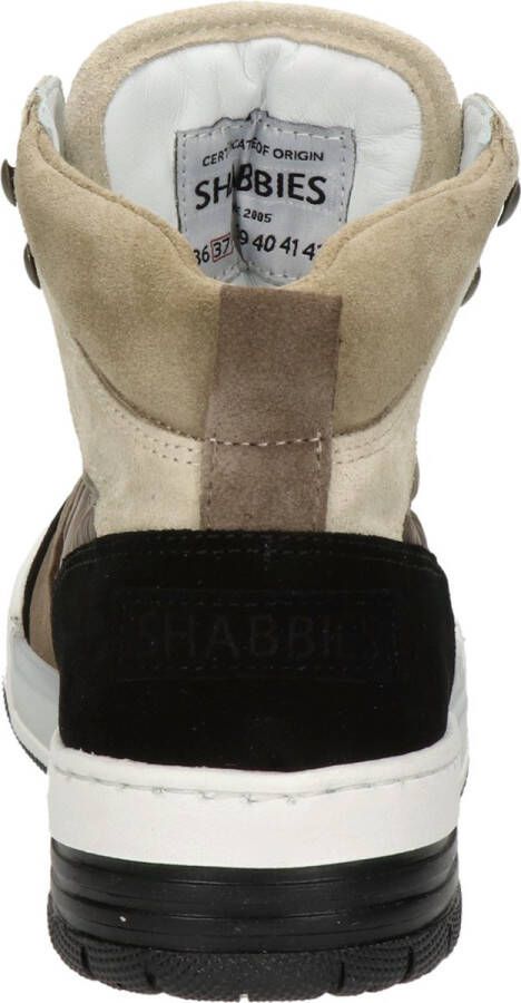 Shabbies Amsterdam Revin dames sneaker Bruin multi