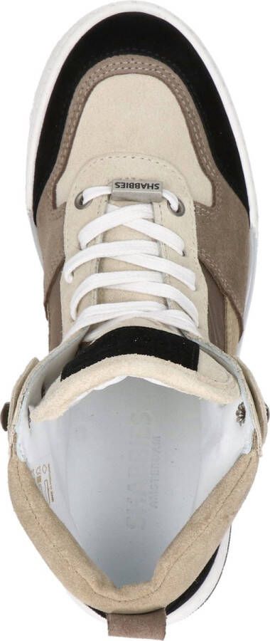 Shabbies Amsterdam Revin dames sneaker Bruin multi