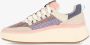 Shabbies Amsterdam Shabbies 101020361 Shs1454 Lage sneakers Leren Sneaker Dames Multi - Thumbnail 14