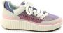 Shabbies Amsterdam Shabbies 101020361 Shs1454 Lage sneakers Leren Sneaker Dames Multi - Thumbnail 6