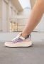 Shabbies Amsterdam Shabbies 101020361 Shs1454 Lage sneakers Leren Sneaker Dames Multi - Thumbnail 10