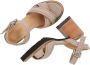 Shabbies Amsterdam Shabbies 163020114 Sandalen Dames Taupe - Thumbnail 7
