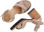 Shabbies Amsterdam Shabbies 163020114 Sandalen Dames Taupe - Thumbnail 8