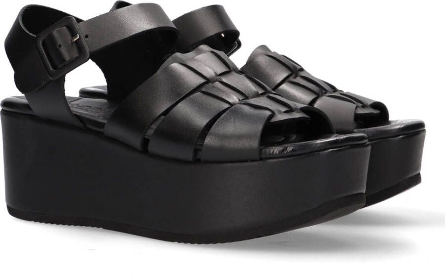 Shabbies Amsterdam Shabbies 170020215 Volwassenen Sandalen met hak Zwart