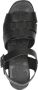Shabbies Amsterdam Shabbies 170020215~~~~~~~~~~~~~~~~~~~~~ Sandalen met hak Zwart - Thumbnail 11