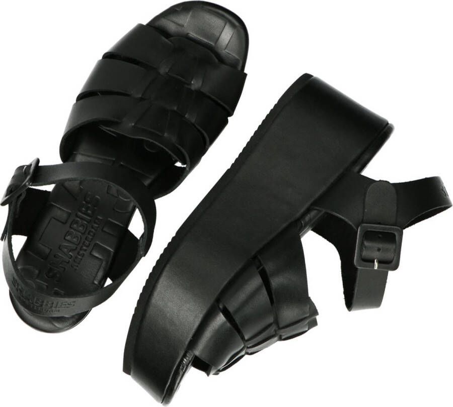 Shabbies Amsterdam Shabbies 170020215 Volwassenen Sandalen met hak Zwart