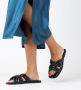 Shabbies Amsterdam Shabbies 170020249 Slippers Dames Zwart - Thumbnail 11