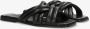 Shabbies Amsterdam Shabbies 170020249 Slippers Dames Zwart - Thumbnail 12
