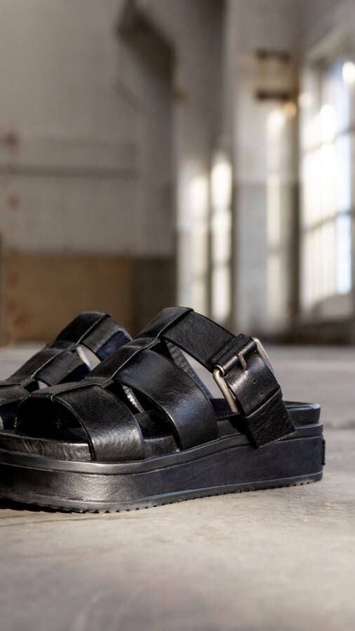 Shabbies Amsterdam Shabbies 170020404 Shs1406 Slippers Dames Zwart