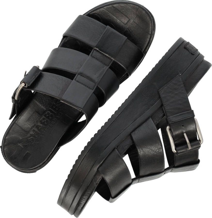 Shabbies Amsterdam Shabbies 170020404 Shs1406 Slippers Dames Zwart