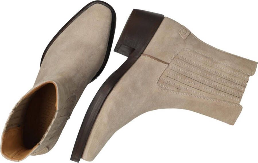 Shabbies Amsterdam Shabbies 182020384 Enkellaarsjes Enkelboots Dames Beige