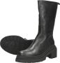 Shabbies Amsterdam Shabbies 183020285 Enkelboots Enkellaarsjes Dames Zwart - Thumbnail 9