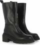 Shabbies Amsterdam Shabbies 183020285 Enkelboots Enkellaarsjes Dames Zwart - Thumbnail 11