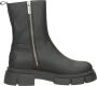 Shabbies Amsterdam Shabbies 182020375 Enkelboots Enkellaarsjes Dames Zwart - Thumbnail 10