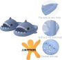 Sharkyslides Jumpytoys SHARKYSLIDES KIDS JUMPYTOYS Badslippers Haai Slippers EVA Product GRINGO GREEN - Thumbnail 5