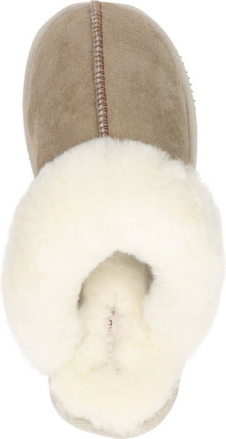 SHEPHERD OF SWEDEN Shepherd Jessica Dames Pantoffels Stone