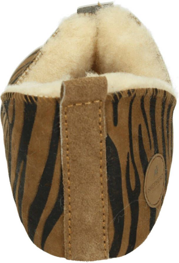 SHEPHERD OF SWEDEN Shepherd LINA~6202449~~~~~~~~~~~~~~~~~~ Dames pantoffels Bruin - Foto 2
