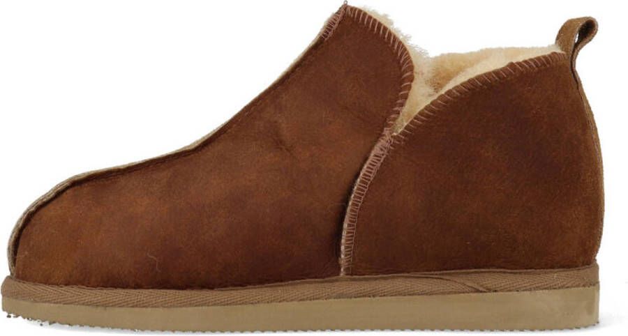 SHEPHERD OF SWEDEN Shepherd Annie Dames Pantoffels Antique Cognac