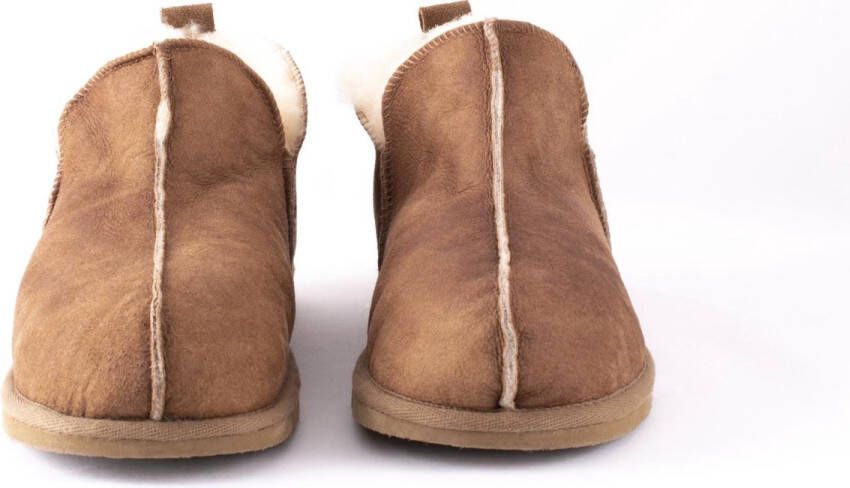 SHEPHERD OF SWEDEN Shepherd Anton Heren Pantoffels Antique cognac