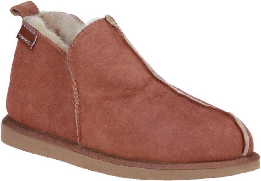 SHEPHERD OF SWEDEN Shepherd Anton Heren Pantoffels Antique cognac