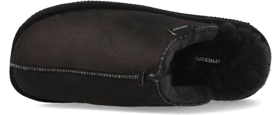 SHEPHERD OF SWEDEN Shepherd Pantoffels Hugo 1201610 Zwart