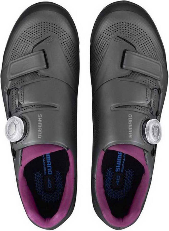 Shimano Fietsschoenen MTB X Dames Grijs Dark Gray