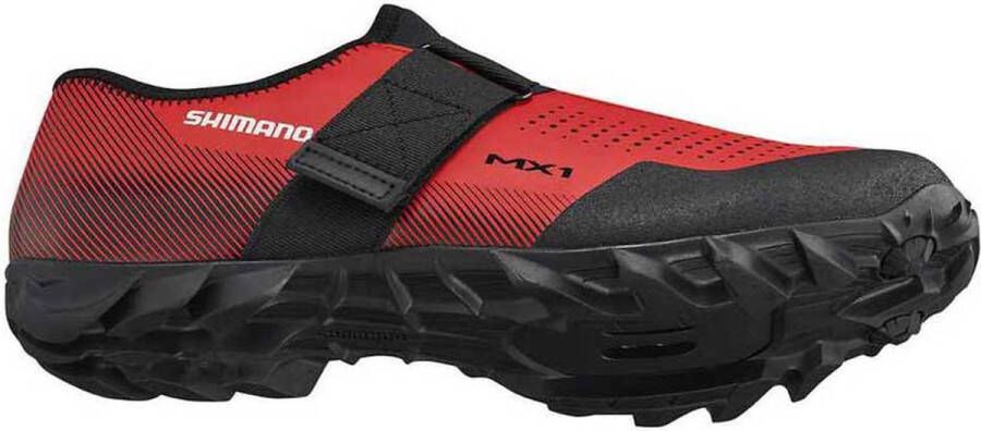 Shimano MX100 MTB-schoenen Red Heren - Foto 4