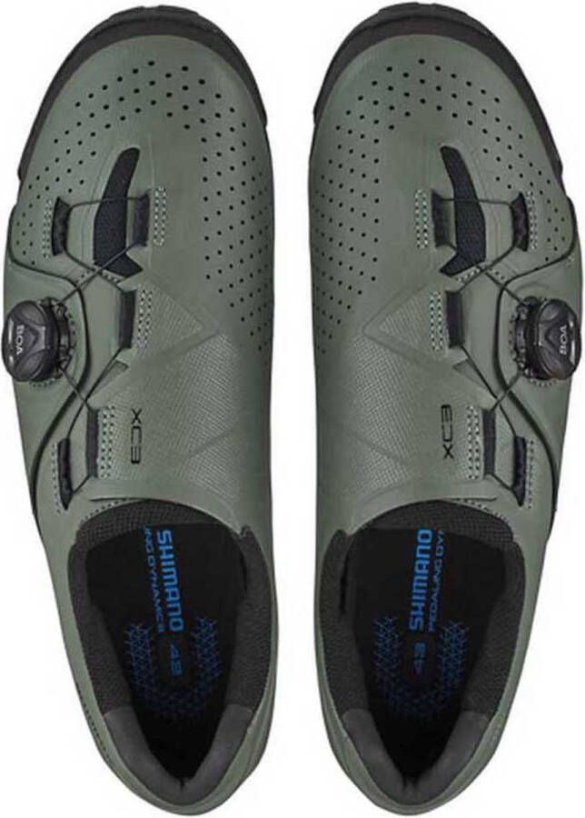 Shimano X MTB-schoenen Olive Heren