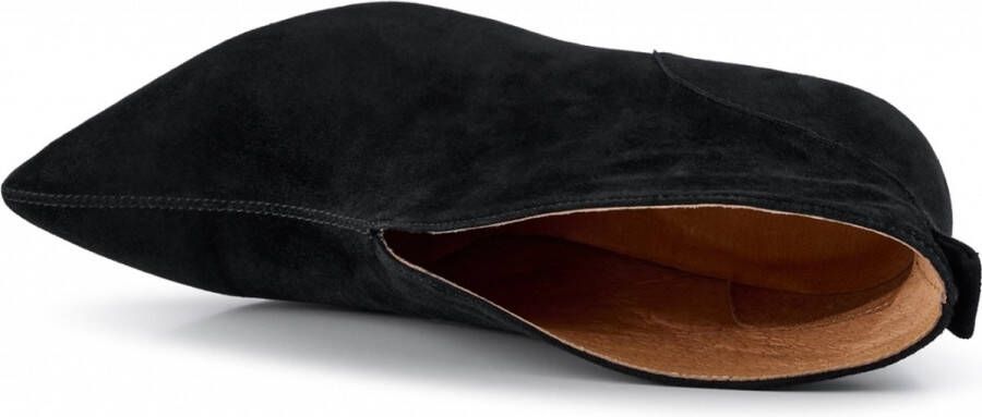 Shoe the Bear Valentine Low Cut Leren Enkellaarsjes Zwart Dames - Foto 4