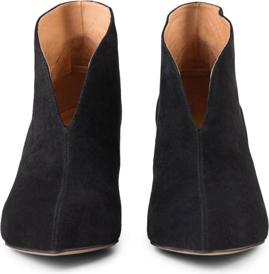 Shoe the Bear Valentine Low Cut Leren Enkellaarsjes Zwart Dames - Foto 5