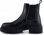 Shoe the Bear Stevige Chelsea Boot van Leer Black Dames - Thumbnail 5