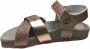 SHO.E.B.76 meisje glitter sandalen 0602 AE4 rosegoud - Thumbnail 2