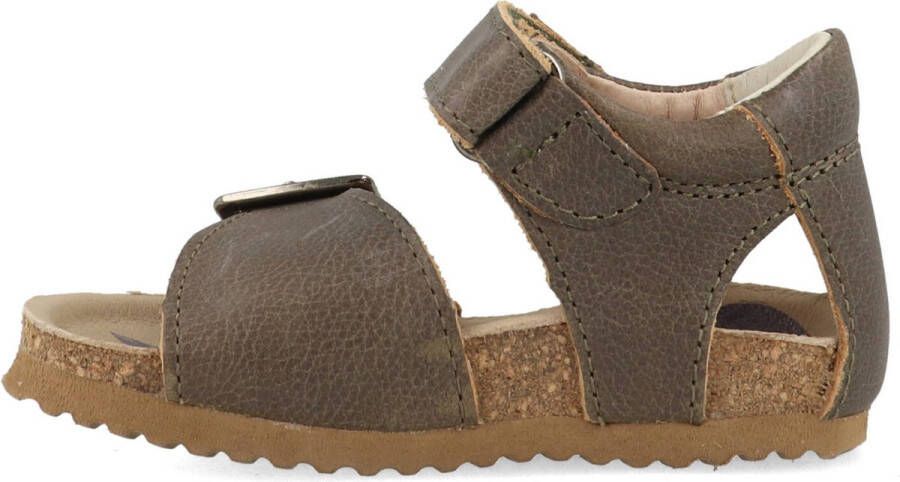 Shoesme B sandaal BI23S093-F army green gesp