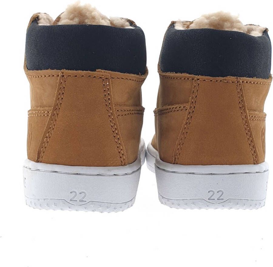 Shoesme Baby Babysneakers Jongens Brown Leer