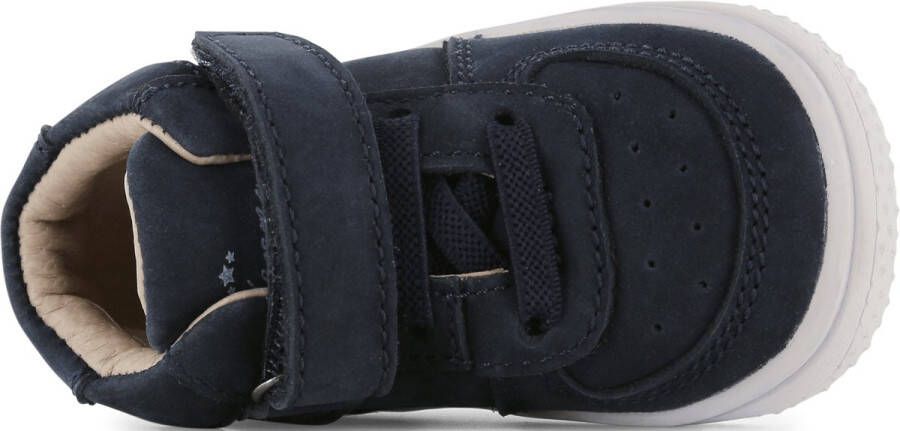Shoesme Baby Babysneakers Meisjes jongens Dark Blue Leer