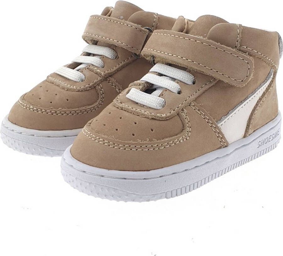 Shoesme Baby Babysneakers Taupe Leer - Foto 12