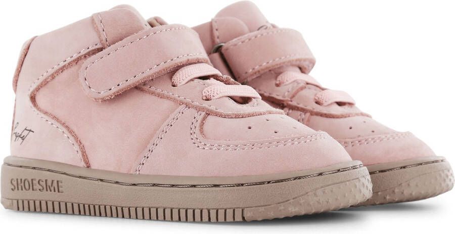 Shoesme Baby Babysneakers Meisjes Pink Leer