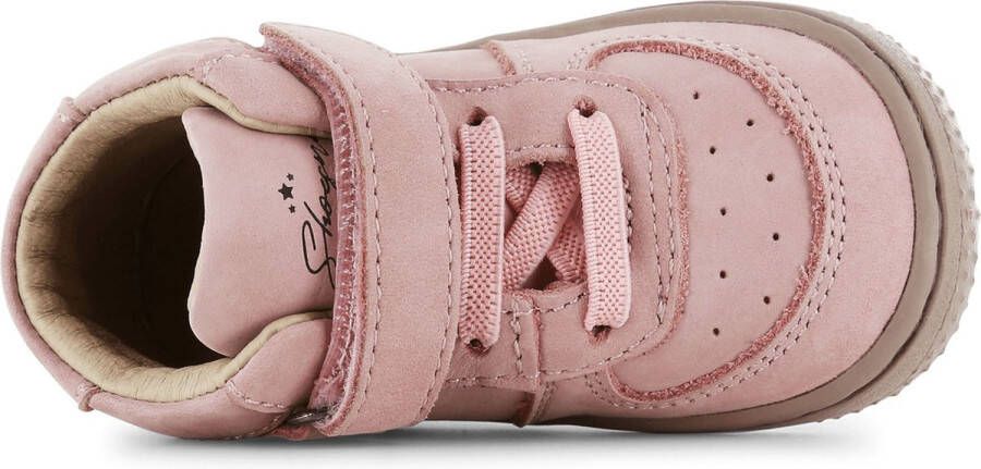 Shoesme Baby Babysneakers Meisjes Pink Leer