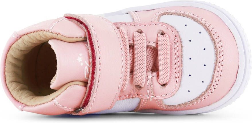 Shoesme Baby Babysneakers Meisjes Pink White Leer - Foto 15