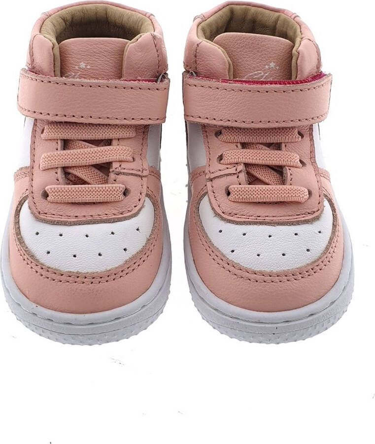 Shoesme Baby Babysneakers Meisjes Pink White Leer - Foto 8
