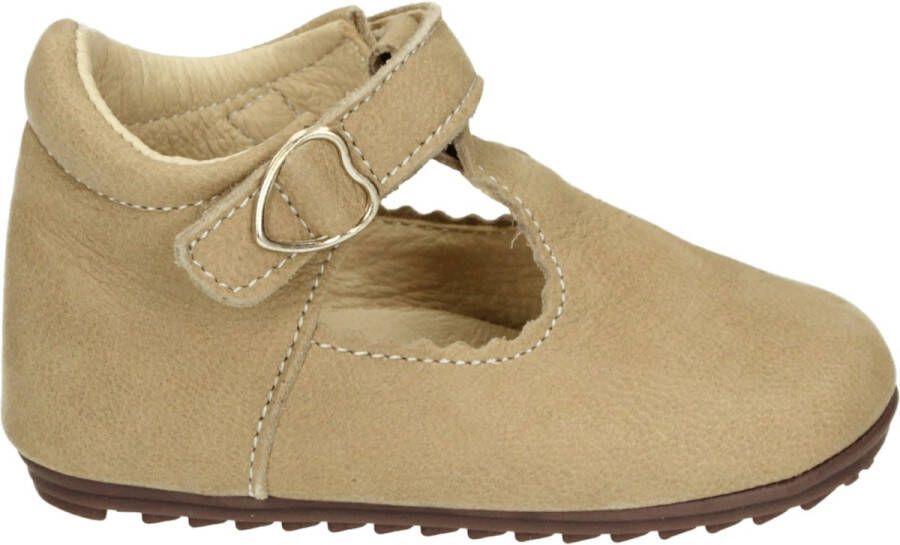 Shoesme Baby Ballerina schoenen Meisjes Taupe Leer