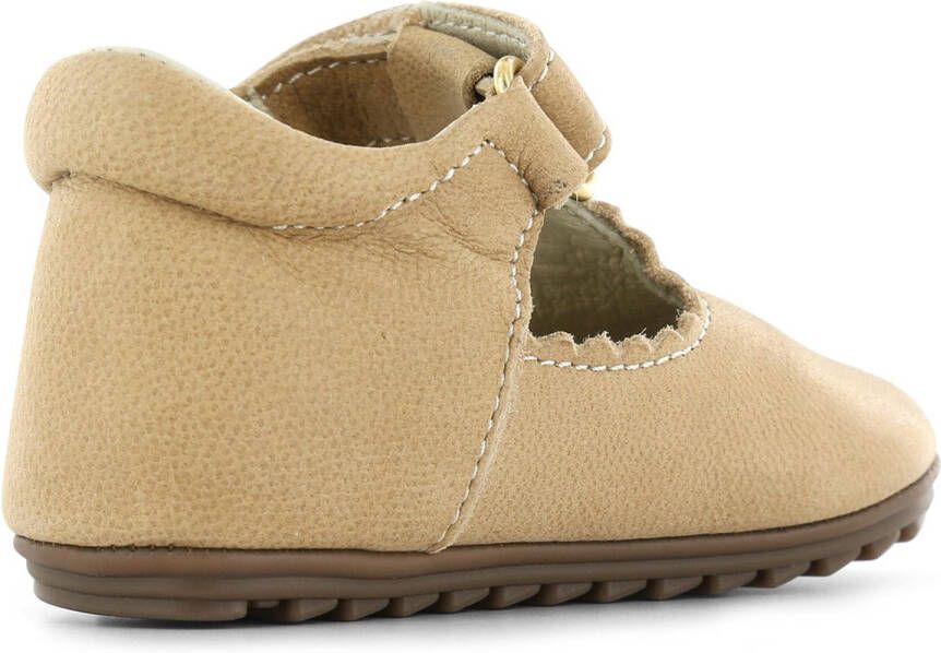 Shoesme Baby Ballerina schoenen Meisjes Taupe Leer