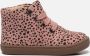 Shoesme Flex nubuck veterboots met allover print roze All over print 20 - Thumbnail 11