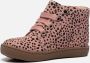 Shoesme Flex nubuck veterboots met allover print roze All over print 20 - Thumbnail 10