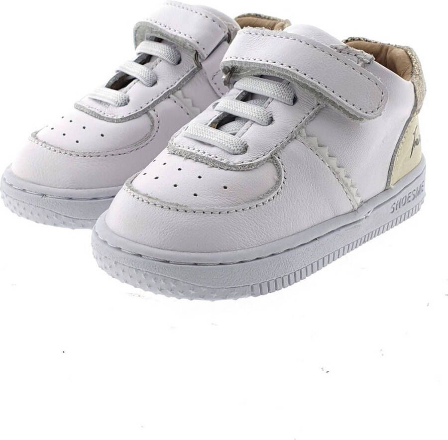 Shoesme Baby Lage schoenen Meisjes white gold Leer