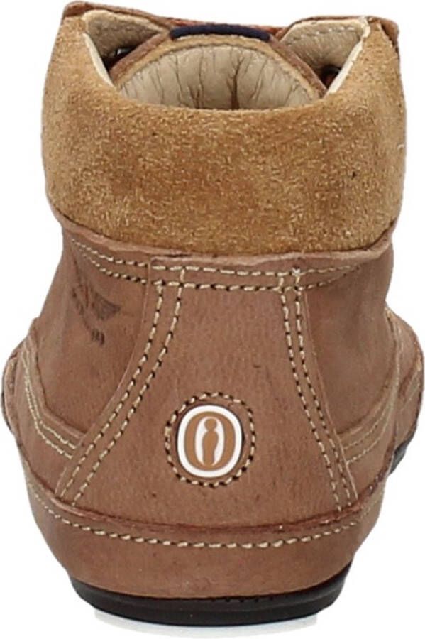 Shoesme Baby Veterschoenen Meisjes jongens Cognac Leer