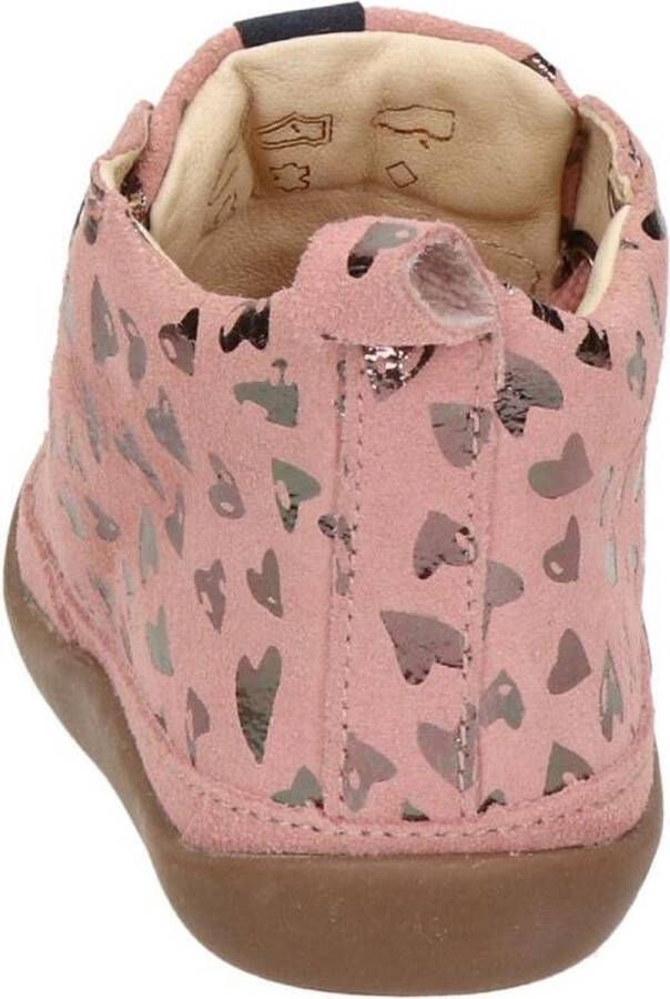 Shoesme BF20W005-B leren babyschoenen roze zilver Meisjes Leer Hartjes 22 - Foto 8
