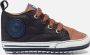 Shoesme BP21W031 A leren babyschoenen blauw cognac - Thumbnail 7