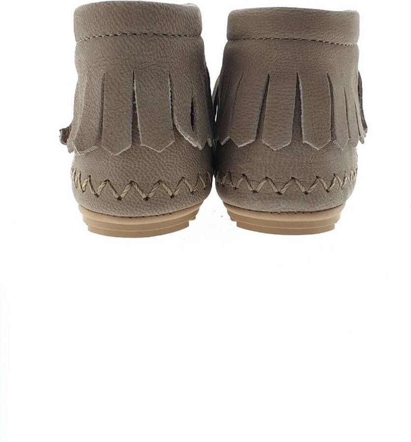 Shoesme Babyschoenen taupe Leer