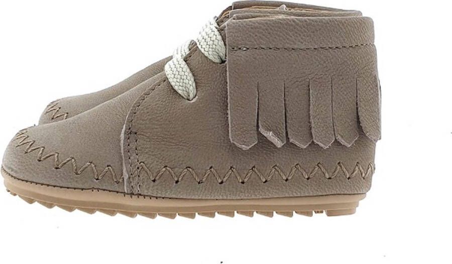 Shoesme Babyschoenen taupe Leer